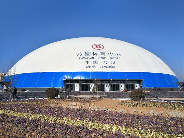 氣膜體育館走進校園，感知科技創新