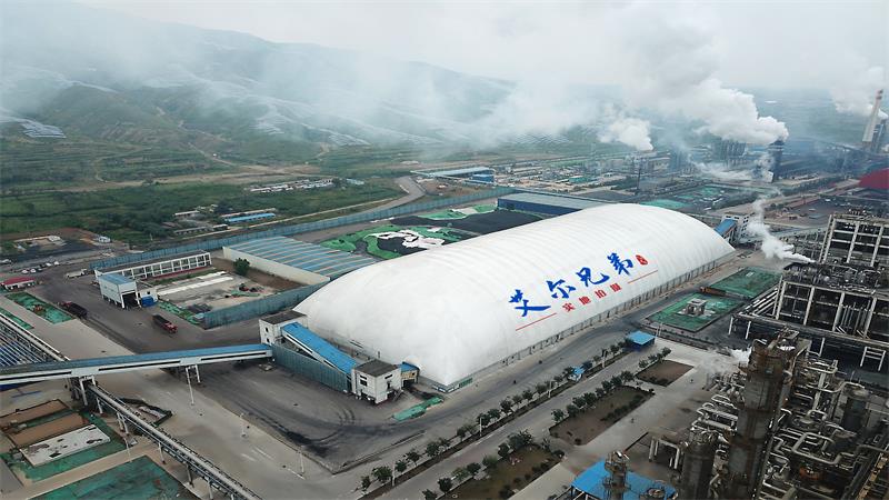 環保煤場降塵抑塵，氣膜煤棚助力煤場環保建設
